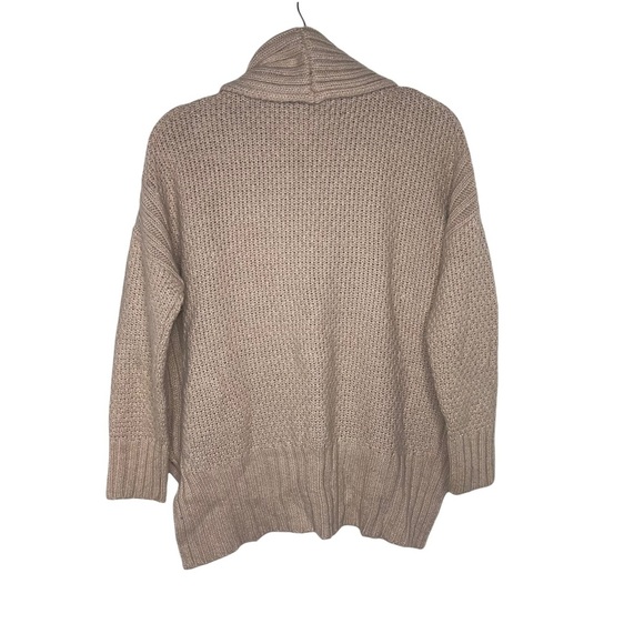 JENNIFER LOPEZ Pink Oversized Cowl Neck Sweater XS - Picture 6 of 8